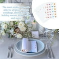 thumbnail image 5 of 600Pcs/20 Sheets Wedding Meal Choice Stickers for Place Cards 0.8 Inch Carrot Chicken Cow Fish Food Choice Sticker Wedding Meal Indicator Stickers, 5 of 5
