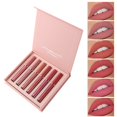 thumbnail image 1 of Salud y Belleza, Belleza y Maquillaje, Lápiz Labial/Brillo Labial, Lápiz Labial, Set de 6 Lápiz Labial MAXFINE Caja Lápiz Labial Mujer Aniversario Cumpleaños Brillo Labial Set 12ML, brillo labial, 1 of 7