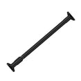 thumbnail image 1 of Tringle à Rideau de Douche Réglable Sans Perçage avec Extrémités Carrées Noires - Installation Sans Outils, Robuste et Durable, Design Moderne Simple pour Salle de Bain, Rideau Ou Suspension de Vêtements - Ajustement Polyvalent pour Global, 1 of 4