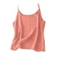 thumbnail image 1 of Vestidos Casuales Para Mujer, Blusas De Mujer De Moda Top informal de lino con tirantes de color liso para mujer, 1 of 6