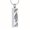 Silver, variant on Abalone Shell Bar Shape Cremation Jewelry for Ashes Bar Urn Necklaces for Men Women with Wings Ashes Memorial Pendant Keepsakes Jewelry