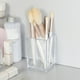 thumbnail image 2 of Organizador de maquillaje, bote de plástico para brochas de maquillaje, almacenamiento acrílico para soporte de cosméticos, contenedor de almacenamiento de cosméticos de escritorio, 2 of 5