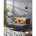 thumbnail image 3 of Sunflower Pillow Covers King Size, Farmhouse Rose Floral Vintage Butterfly Soft Bed Throw Pillowcases Breathable Cooling Long Lumbar Body Pillow Sham Cover for Bed Sofa 20''x40'', 3 of 7