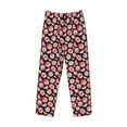 thumbnail image 2 of Vsdgher Tomatoes Print Mens Pajama Pants Sleep & Lounge Pants, PJ Bottoms With elastic waistb and Pockets, 2 of 5