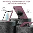 thumbnail image 3 of K-Lion Rugged Case for Samsung Galaxy Tab A8 10.5 inch X200 X205,Kids Friendly Heavy Duty Silicone Case Hand Strap Kickstand Shockproof 3-Layer Protection Cover for Samsung Galaxy Tab A8 10.5 ,Winered, 3 of 7
