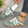 thumbnail image 5 of BERANMEY Women's Casual Slip-On Sneakers Comfortable Mules with Cushioned Sole for Daily Wear Stylish Retro Casual Shoes for Women, 5 of 10
