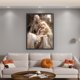 thumbnail image 2 of Hilo Algodón Bordado Punto Cruz King Y Queen 11CT 50x65cm, 2 of 9