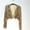 F-99Gold, variant on ZHOGXU Women'S Casual Jackets Long Sleeve V Neck Sparkly Sequins Open Front Stylish Comfortable Coat Top For Daily Wear Black L