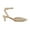 GOLD/GLITTER, variant on DREAM PAIRS Kitten Heels for Women Low Heel Dress Shoes Wedding Dress Closed Toe Pump Shoes Luna