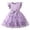 a-Purple27390, variant on FINALGANG Girls Kids Tulle Princess Dress Ruffle Sleeve Crewneck Flower Embroidery Bow Decor A Line Casual Party Dress For Daily Wear Trendy Dress