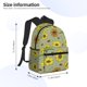 thumbnail image 2 of Disketp Sage Green With Sunflowers Mochila Ligera Clásica con Múltiples Bolsillos, Mochila Casual para Hombre y Mujer, Ideal para Escuela, Trabajo y Viajes, 2 of 6