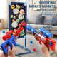 thumbnail image 2 of Outdoor Toys Battle Game Safety Soft Foam Ball Bullet Gun Air Pump Shooting Score Score Dart Game Kids Boy Gift heqiyong toy, 2 of 2