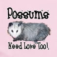 thumbnail image 2 of CafePress - Possums Need Love Infant Bodysuit - Baby Light Bodysuit, Size Newborn - 24 Months, 2 of 4