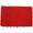 Red, variant on Handwoven Rope Door Mat Rug - Red - LARGE ( 21" X 46" )