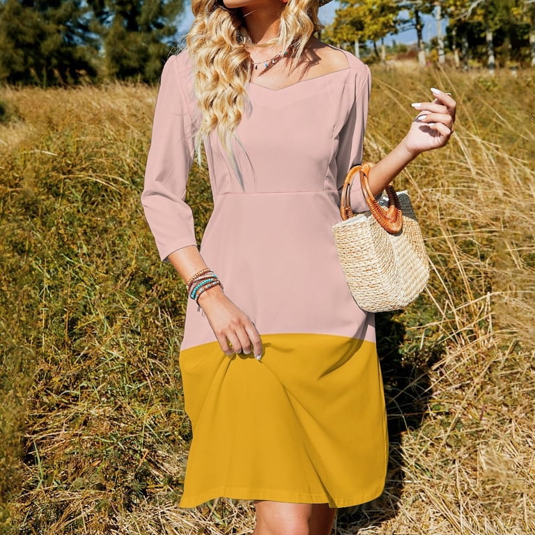 fall shift dresses Amazon.com: ZIATUBLES Autumn Pumpkin Leaf Print Lantern Dress for Women  Long Sleeve A-Line Dresses Flowy Swing Mini Shift Dress with Tie Waist for  Party, S : Clothing, Shoes & Jewelry