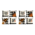 thumbnail image 2 of Thinsony 4pieces Soft And Durable Pillow Covers For Festive Atmosphere At Home Polyester Decorative Pillow Cover Cushion Cover Halloween-1 2Set, 2 of 6