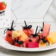 thumbnail image 5 of Palillos de hormigas, tenedor para postre de frutas (12 uds), tenedores reutilizables para comida de hormigas, tenedores para aperitivos de animales para aperitivos, pasteles y postres, 5 of 5