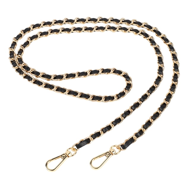 Metal 123cm Monedero Cadena Correa Reemplazo Bolso Manija DIY Negro Sunnimix correa de cadena de monedero
