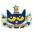 thumbnail image 2 of Teacher Created Resources Pete the Cat Happy Birthday Crowns, Pack of 30, 2 of 5