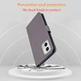 thumbnail image 5 of for Motorola Moto G73 5G Wallet Case for Women, Glitter Bling Diamond PU Leather Folio Cover with Card Slot Wrist Strap Built-in Kickstand Protective Case for Motorola Moto G73 5G Owl Grey, 5 of 16