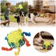 thumbnail image 2 of Cuerda masticable duradera para perros que muerden con fuerza; entrenamiento interactivo y de tira y afloja con paño de limpieza, 2 of 8