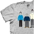 thumbnail image 6 of Mens Seinfeld Classic Lineup T-Shirt - Seinfeld Mens Fashion Shirt - Jerry, Kramer, Geroge and Elaine Tee, 6 of 7
