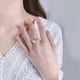 thumbnail image 2 of Cute mushroom snail ring creative cartoon snail earrings adjustable gold and silver snail mushroom jewelry for girls, 2 of 4
