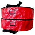 thumbnail image 1 of Double Layer Christmas Wreath Storage Bag Large Capacity Wreath Storage Container Wreath Storage Box with Dual Zippers and Handles, 1 of 5