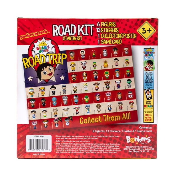 Ryans World Vinyl Figures - Classroom Educational Tools - Walmart