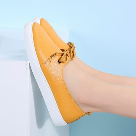 

Vedolay Casual Shoes For Women Women s Lug Sole Slip On Low Heel Platform Penny Loafers Hot Pink 7.5