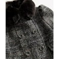 thumbnail image 2 of Rothschild Girls 4-20 Princess Faux Wool Coat with Faux Fur, 2 of 3