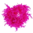 thumbnail image 3 of Boa de plumas Yuyangstore Decoración artesanal esponjosa 6.6 pies Magenta, 3 of 7