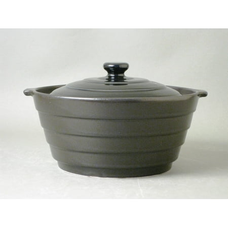 

Arita Ware Hotpot (Black 8.3 x 7.6 ) Made in Japan