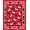 Red, Pattern 3, variant on ODIKA 4'x6' Machine Washable Non-Slip Area Rug, Heritage Prancing Joyful Celebration Passage Covering High Traffic Rug, Red, 638959