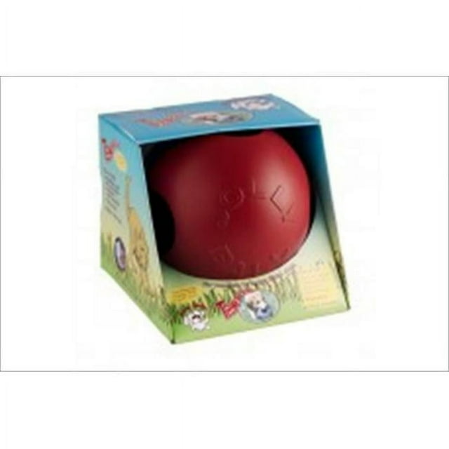CHUANK Balle Taquin 8 Pouces Plastique Dur Rouge plus Jouet Couineur pour Chiens