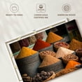 thumbnail image 6 of Elephant Stock Moroccan Souk Spices Wall Art - Horizontal Canvas Wall Art - Living Room Wall Decor - Food And Drink Canvas - Orange And Brown Decor - 36" x 24", 6 of 8