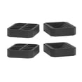 thumbnail image 2 of Furniture Cups,Chair Caster Stopper,4Pcs Chair Caster Fixing Pad Rubber Refrigerator Wheel Protective Cup Noise Reduction For Home Office, 2 of 8
