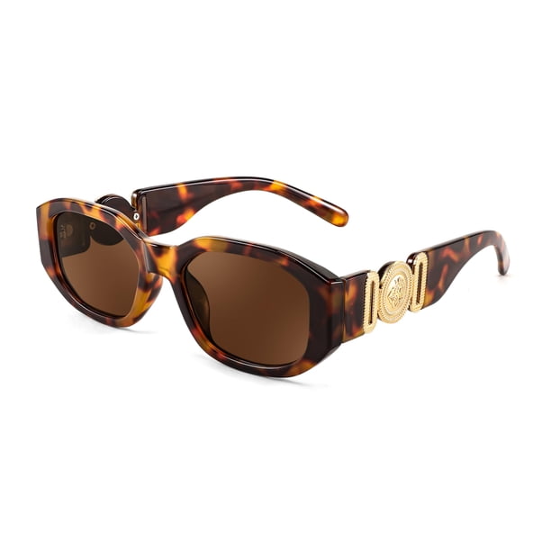 Gafas de Sol FEISEDY Retro Tendencia Rectangulares Vintage B2322