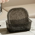 thumbnail image 1 of Microwave Dishwasher Safe Food Grade Dessert Fruit Salad Tray Set 6.30 Inches 5 Trays 1 Base Multi Purpose Serving Platter For Kitchen Party Table Home Decor Food Organizers Snack Candy Trays, 1 of 6