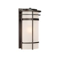 thumbnail image 2 of Capital Lighting Lakeshore 1-light Old Bronze Outdoor Wall Lantern, 2 of 2