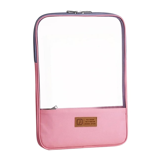 Bolsas de plástico de malla con cremallera de archivo de la bolsa de documentos Bolsas de juegos de mesa de almacenamiento de bolsas para el hogar de viaje