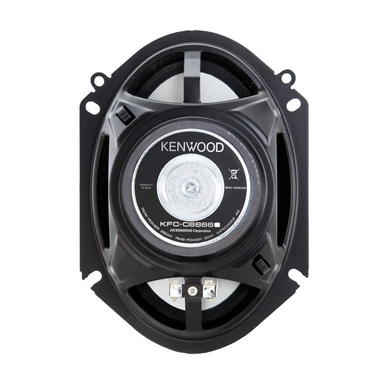 KENWOOD Sport Series 6x8in. 250W 2-Way Full-Range Coaxial Speakers