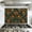 Color 1, variant on Peel and Stick Backsplash Mural for Kitchen, 35.4x23.6 inch Vinyl Wall Decal Boho Peacock Art Nouveau Maximalist Warm Rust Orange Large Scale Teal Removable Wallpaper for Stove