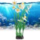 thumbnail image 5 of Adorno de planta de coral artificial vívido para acuario, pecera subacuática, tierras de jardín, color blanco, 5 of 10