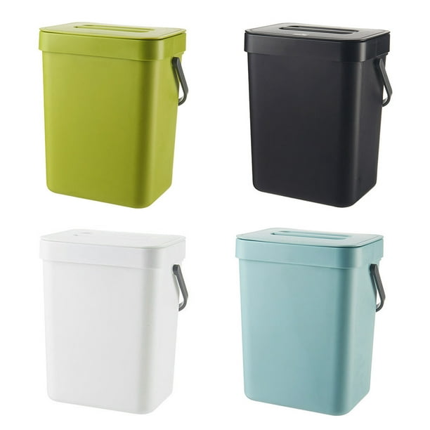 Small Kitchen Compost Bin 3L Kitchen Waste Bin Household Countertop  Container With Lid For Rubbish Composter 