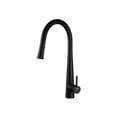 thumbnail image 2 of Llave mezcladora monomando grifo cocina Tecnolam TEC149NEGRO INOX negro mate, 2 of 4