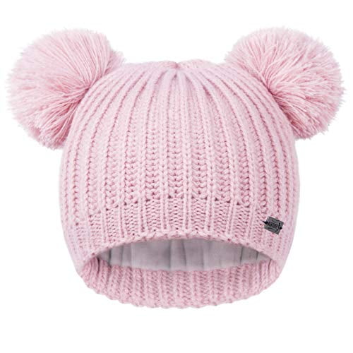 FURTALK Kids Winter Hat Pom Beanie Knit 