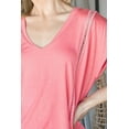 thumbnail image 5 of Short Sleeve V Neck Top, 5 of 10