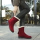 thumbnail image 2 of Botas de mujer, botas cortas, botas de algodón, botas de punta redonda y suela plana, botas de nieve hope, 2 of 6