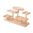 thumbnail image 2 of Langgg Display Riser Stand Tiered Decor Desktop Stand Cake for Doll Cosmetic Figure 5 Layer, 2 of 6
